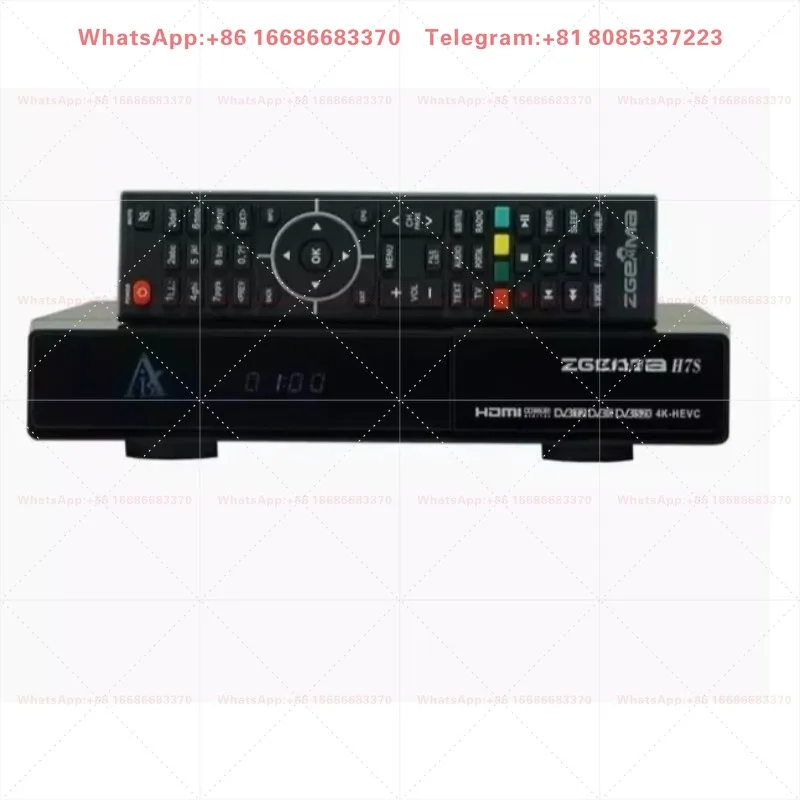 Zge    ma H7S DVB-S2 DVB-T DVB-C HEVC 4K Linux BOX
