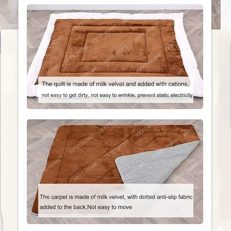 Стол Котацу с подогревом и ковром-футон, японский набор Котацу для гостиной, набор мебели, татами, теплый стол с низким подогревом