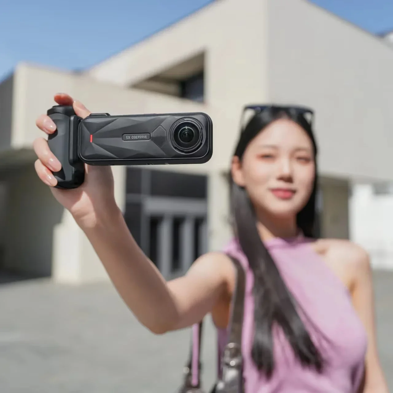 Insta360 X5 Photography Grip Independent shooting button For insta 360 X5 Original Accessories