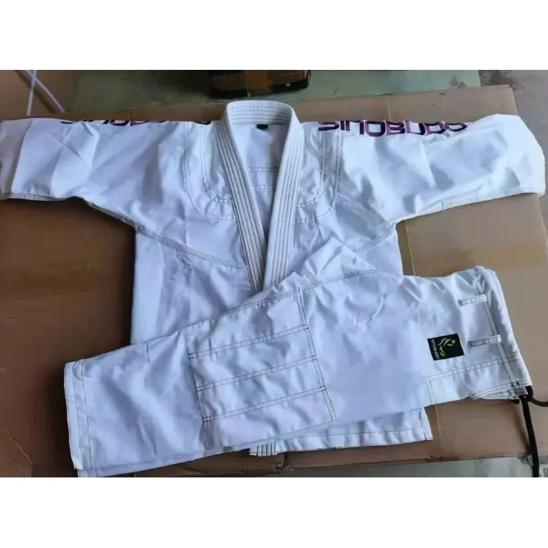 

Quality Brazilian JiuJitsu Gi Professional Competition BJJ Gi Grappling gi Uniform Training Kimonos Judo Suit with White Belt
