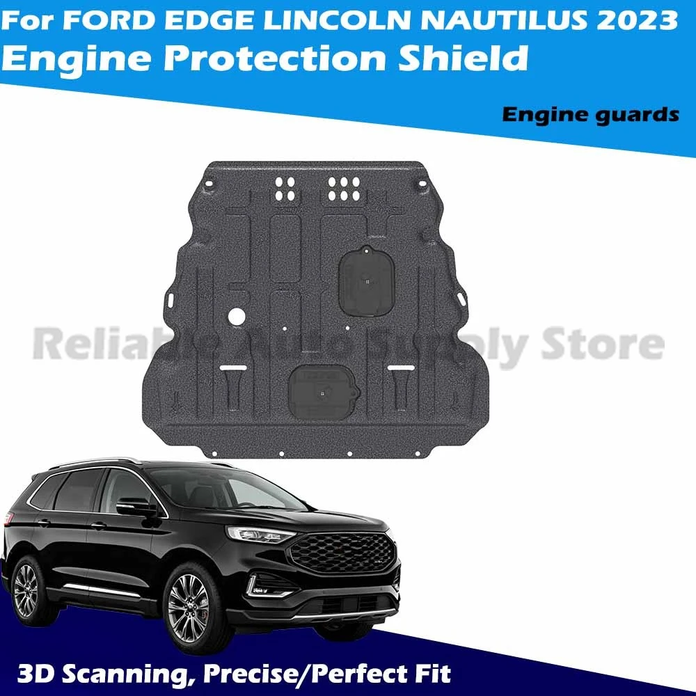 

Manganese Steel Underbody Engine Shield Skid Plate for Vehicle Protection For FORD EDGE LINCOLN NAUTILUS 2023