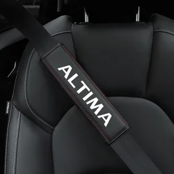 for Nissan altima 2013 2014 2015 2017 2019 2020 1pc Cowhide Car Interior Seat Belt Protector Cover For car Auto Accessories