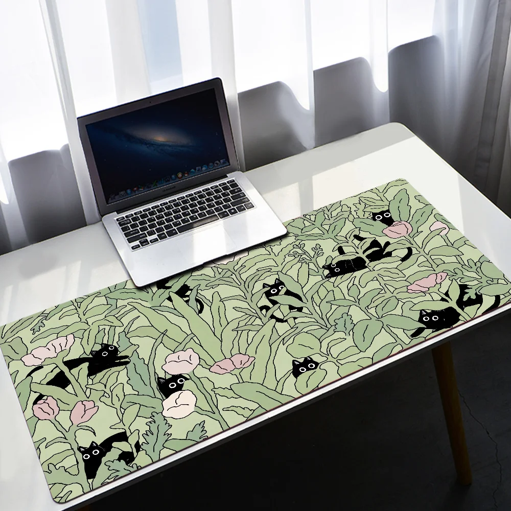 Mouse Pad Cartoon cute cat Computer Mousepad 600x1200mm Gaming HD Print Mouse Pad Non-Slip Rubber Gamer Accessories Mouse Mat