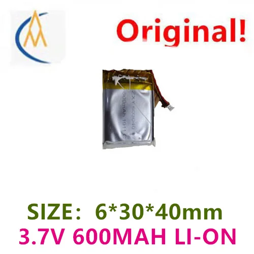 Batterie de stockage d'alimentation mobile pour tablette et ordinateur, acheter plus, pas cher, prise 1.25, lithium polymère 603040, 600mAh, 3,7 V