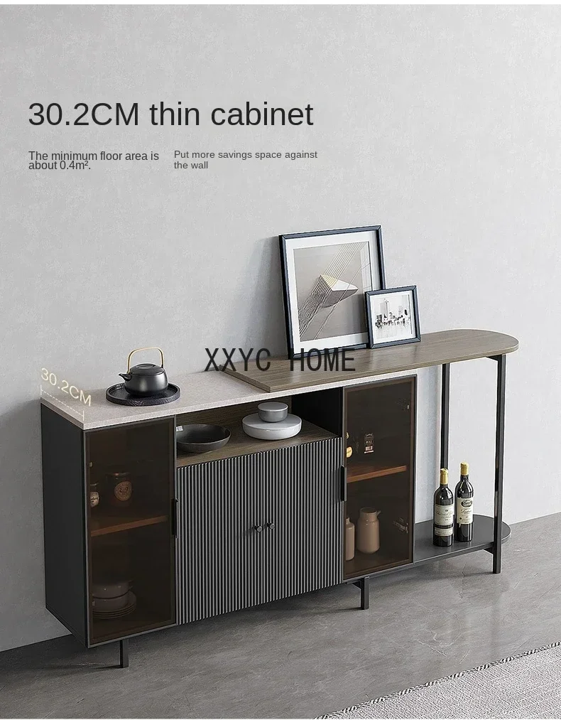 Sideboard Cabinet Multi-Functional Kitchen Cupboard Storage Cabinet Living Room Wall Cabinet
