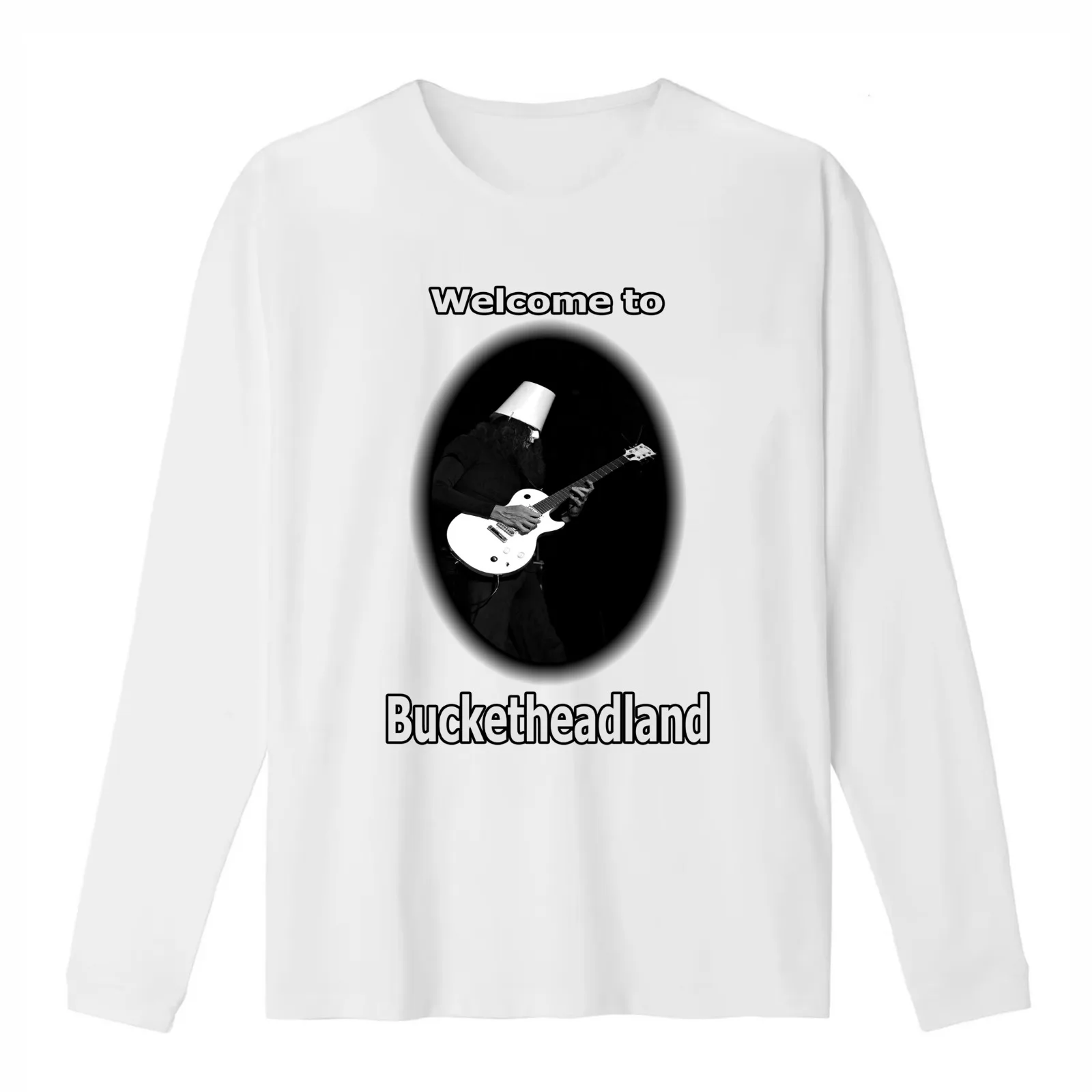 buckethead T-Shirt Summer Casual Cotton Tee Oversized Streetwear Tops Vintage Graphic Print Loose Fit Short Sleeve