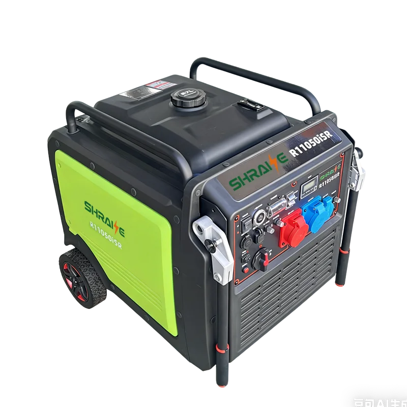 R11050iSR New 4-Stroke Tape Inverter Generator 8.5KW 230V 16A With Yo-Yo Wheel 27L Fuel Tank