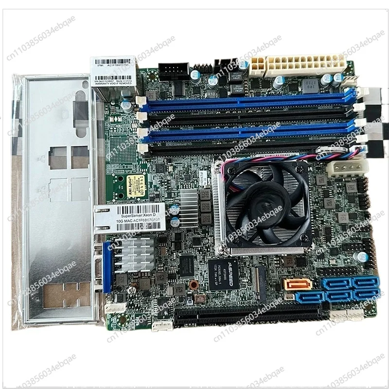 For X10SDV-16C-TLN2F Server ITX Main Board XEON D1581 Dual 10 Gigabit Network Port Synology NAS