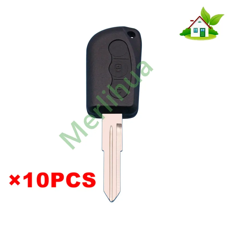 FOR Changan Benben CX20 Straight Remote Key Fob Shell, Spare Replacement Key Housing With Key Blank