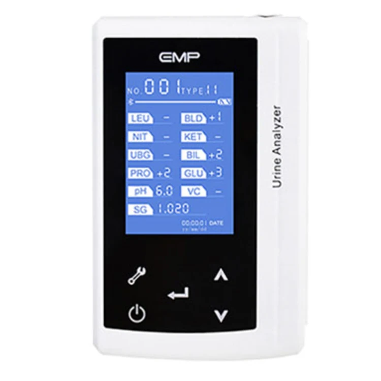 Portable Handheld Urine Analyzer Ui-pro with Test Strips LEU PRO GLU KET BIL NIT for Individual & Hospital