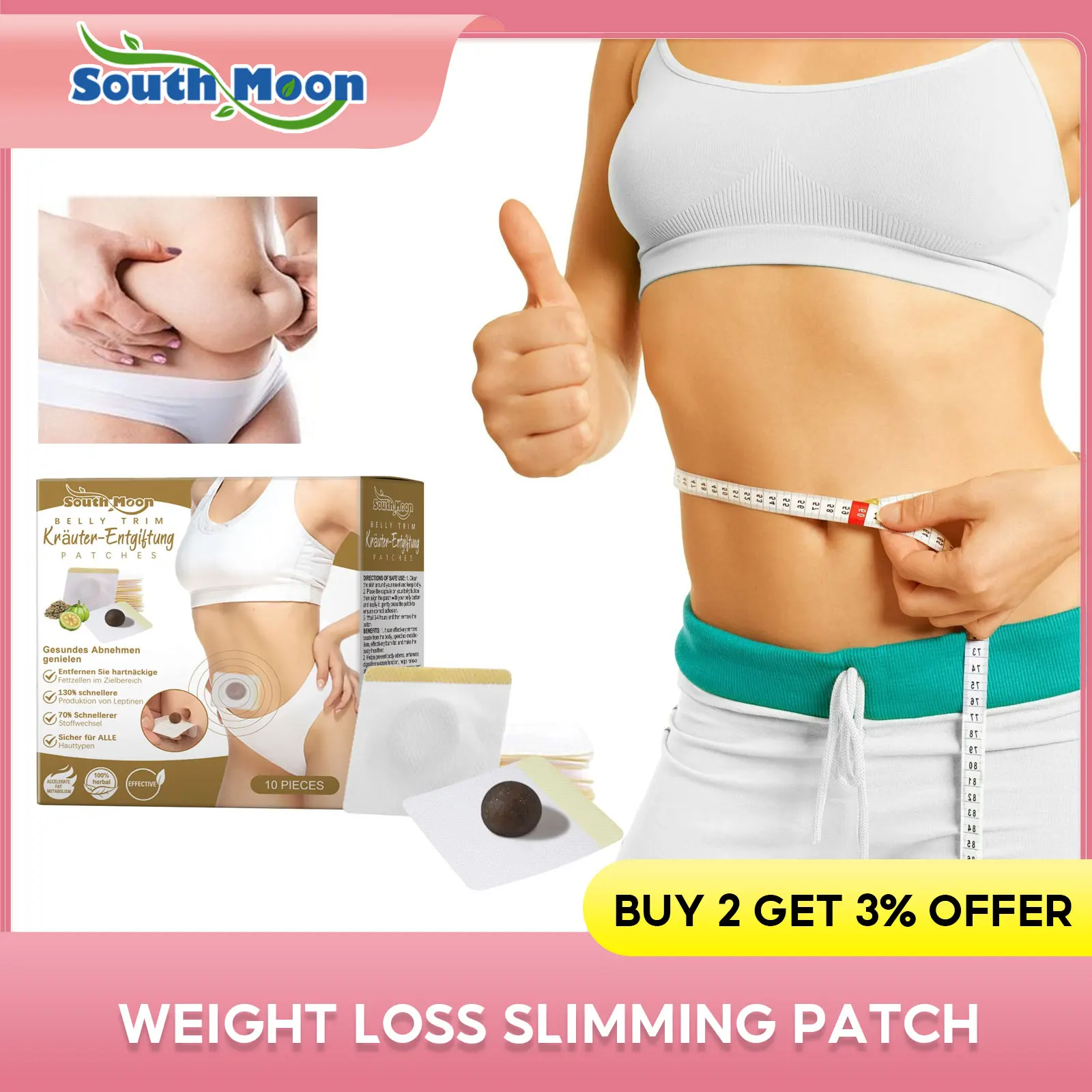 Fat Burning Patch Reduce Vivotoxins Anti-Cellulite Remove Waist Abdomen Arms Legs Fat Firming Belly Full Body Sculpting Stickers