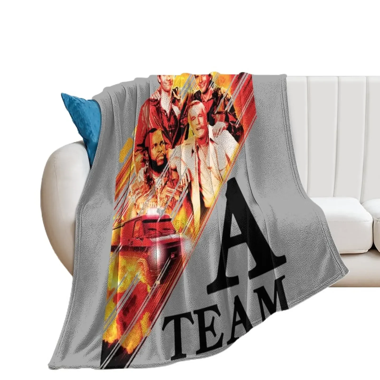 Shock Team Throw Blanket Bed covers Warm Blankets