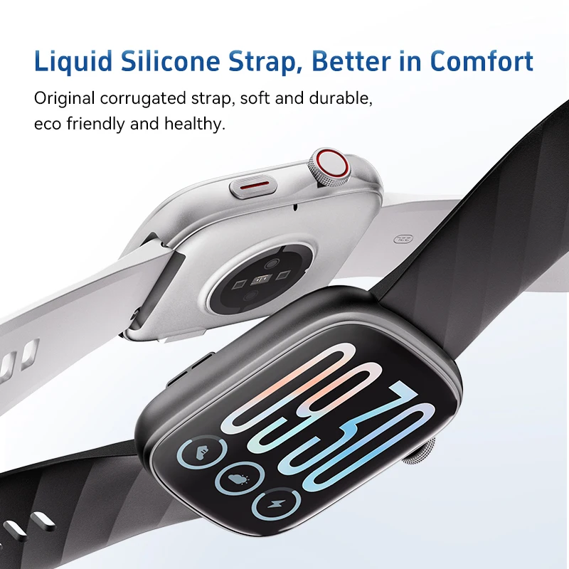 GTS10 Smartwatch, KI-Schlafanalyse, wasserdicht, Herzfrequenz, Blutdruck, Anrufarmband, Geschenk für Männer und Frauen für iOS und Android