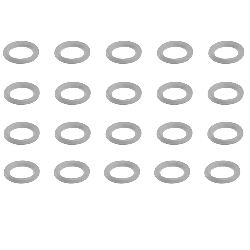 Junta de silicona para cabezal de fermentación, anillo de sellado para cafetera Espresso, Universal, Breville, Espresso, 20 unidades