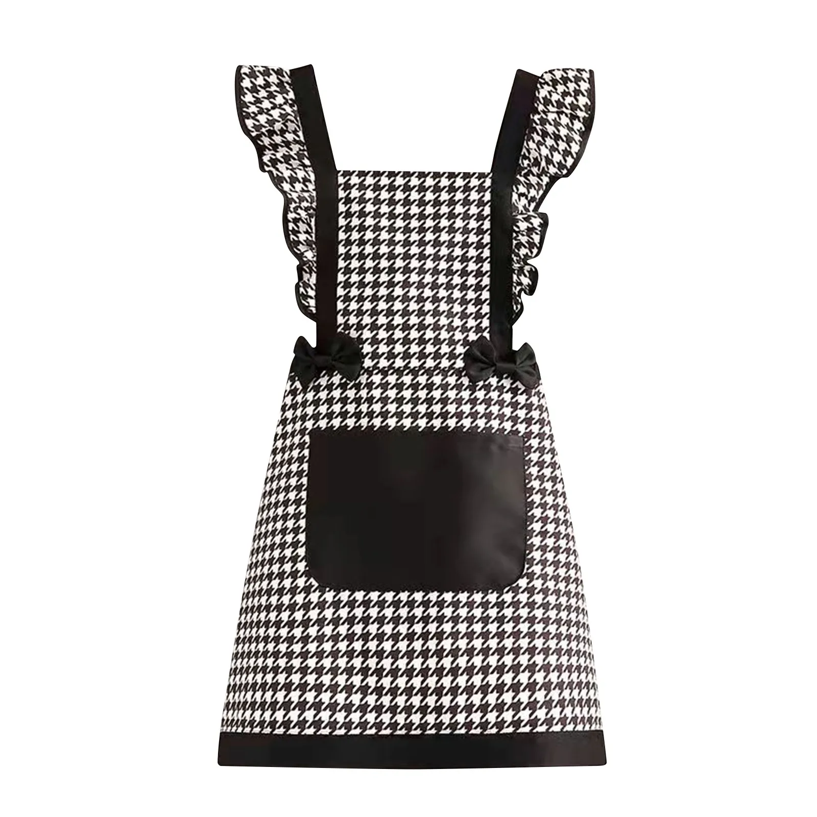 قماش المئزر ألف الطيور منقوشة غطاء المطبخ الطبخ الخصر مطعم ملابس العمل النساء الإكسسوارات دي cocina أدوات المطبخ