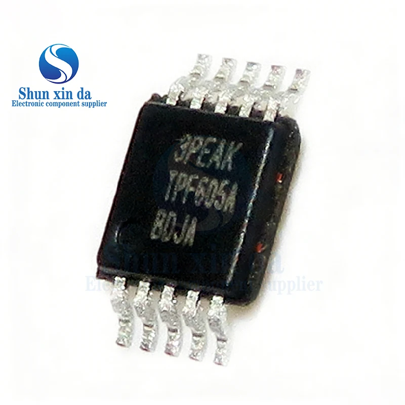 10PCS  TPF605A MSOP10 TPF605 605A MSOP-10 In Stock IC Chipset