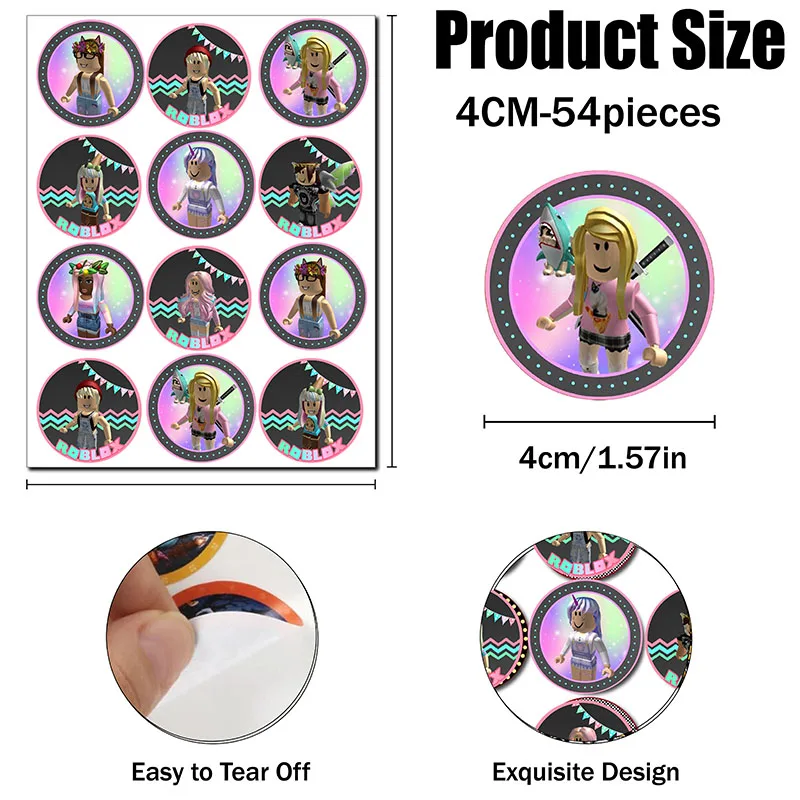 ROBLOXED Stickers Aesthetic Gr - Gaming Accessories Roblox review and price