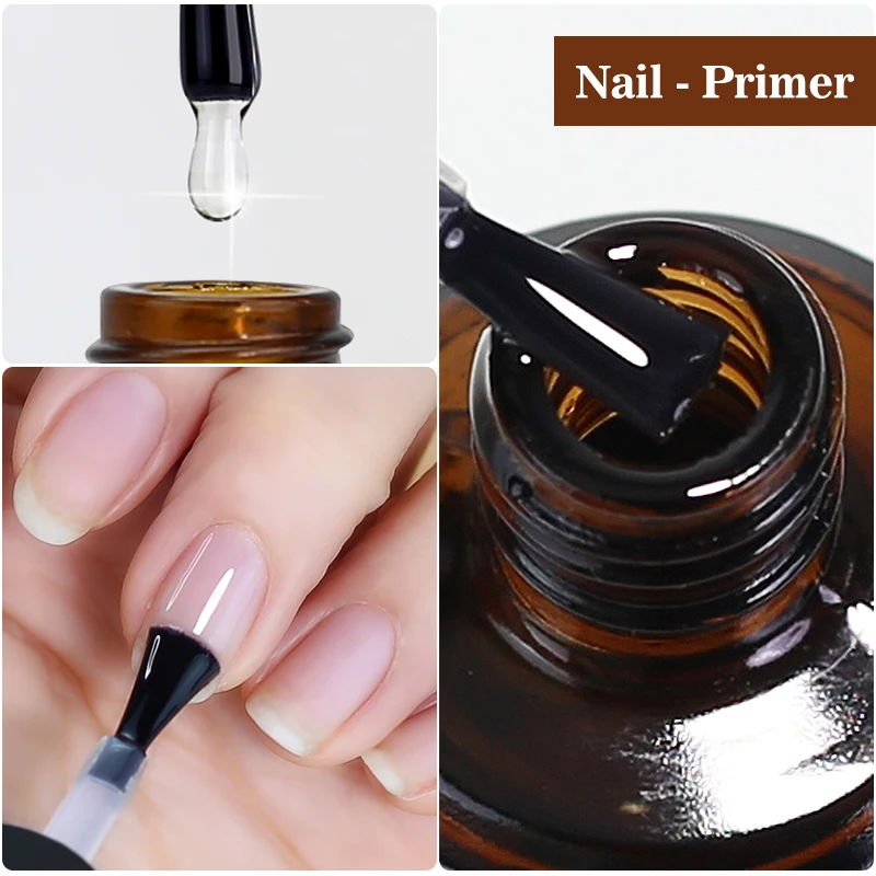 Arte Clavo 15ml Pre-desidratador de primer para unhas Gel Base Coat Top Coat Ácido de longa duração Acrílico UV Gel Esmalte Bonder