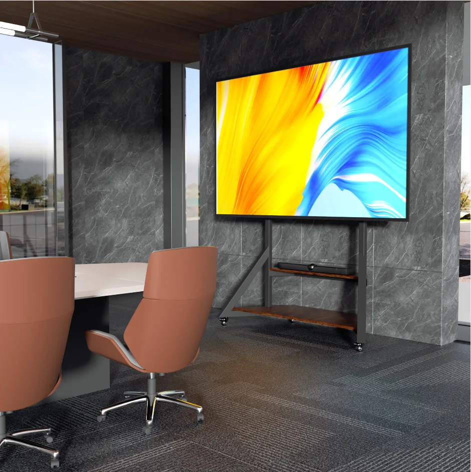 

Подставка для мобильного телевизора 40-100 дюймов, большая напольная подставка для телевизора, подставка для электронной доски для обучения и конференций