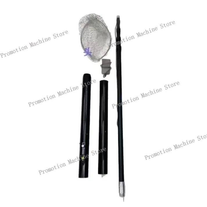 Electric automatic telescopic fishing net 4.2 meters 5000/9000 watts aluminum alloy ultra-light fishing tool