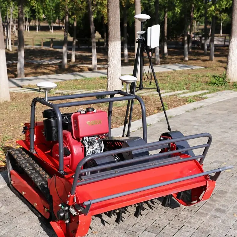 Customized Robot Forestry Ditch Machine Automatic Cordless Battery Powered Wireless Garden Mowing Agriculture