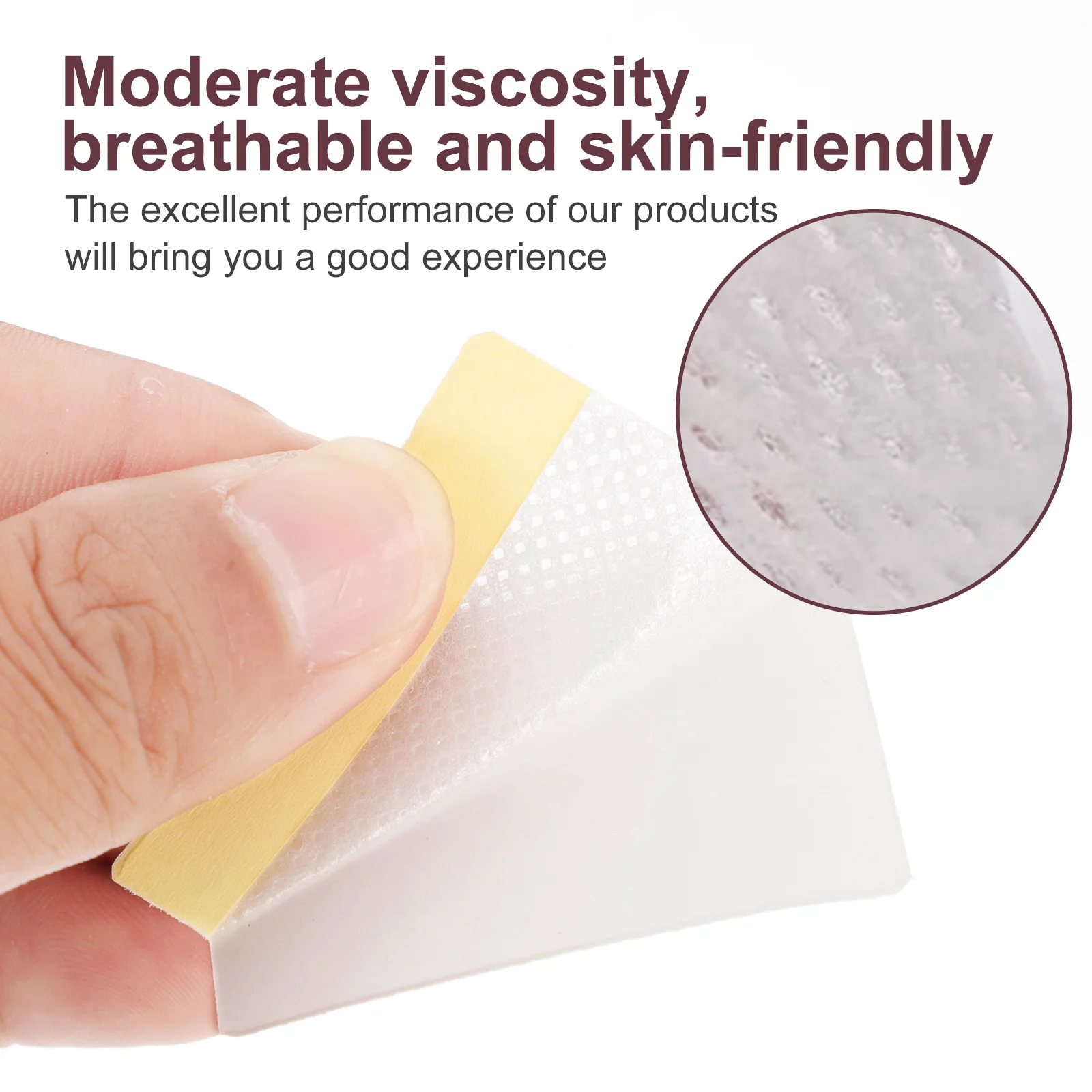 400Pcs Eyelash Removal Cotton Sheets Lightweight Durable for Beauty Salons Makeup Artists Eyelash Extension Accessories