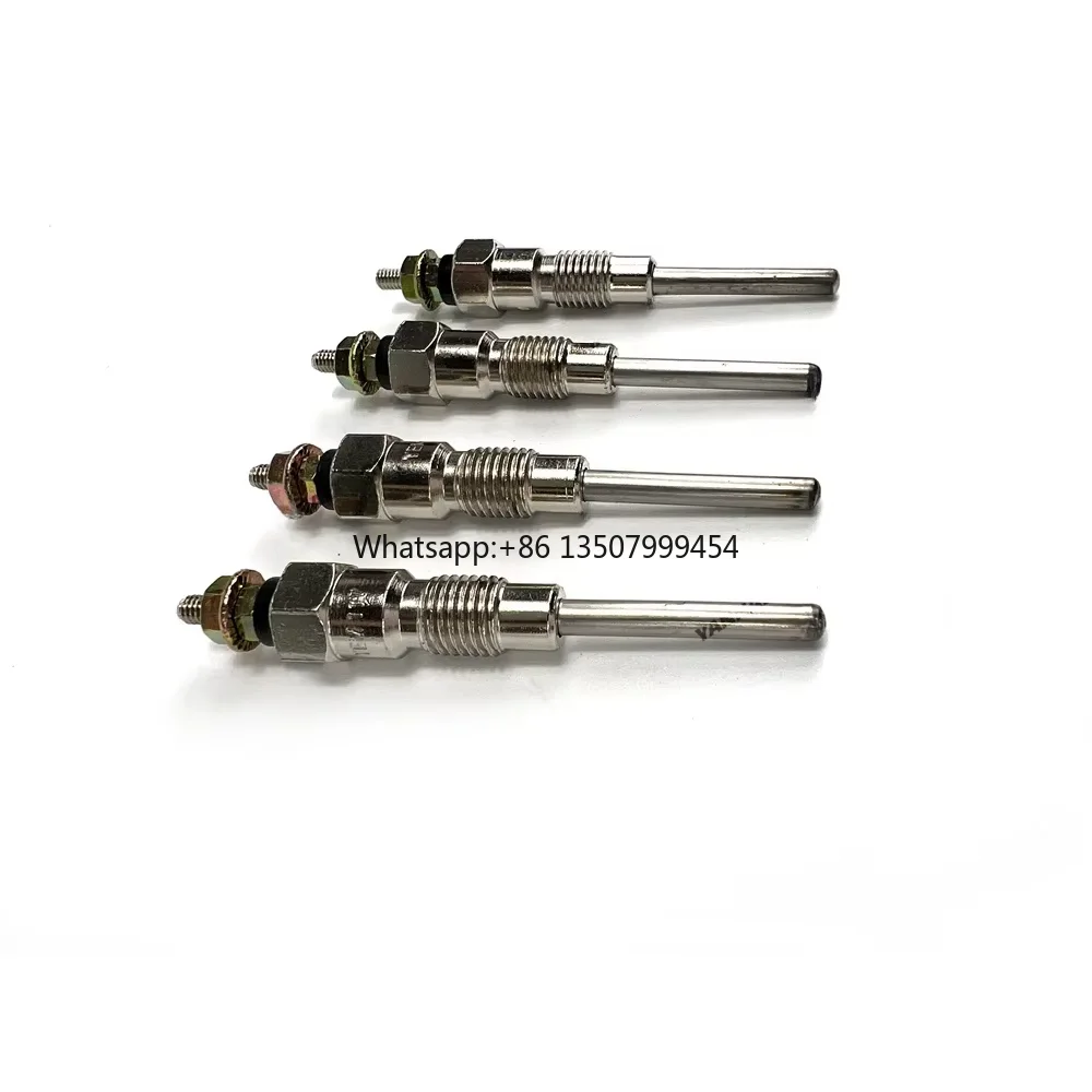 

V2403 D1403 Glow Plug 19077-65510 19077-65511 19077-65512 19077-65513 for Kubota KX91-3 KX121 KX131-3 U35 Excavator Accessories