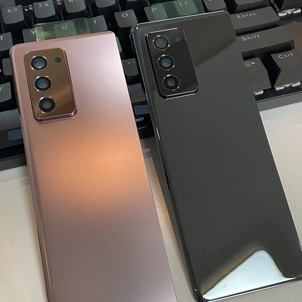 Back Battery Glass Cover Case For Samsung Galaxy Z Fold2 Fold 2 Phone Battery Cover Glass