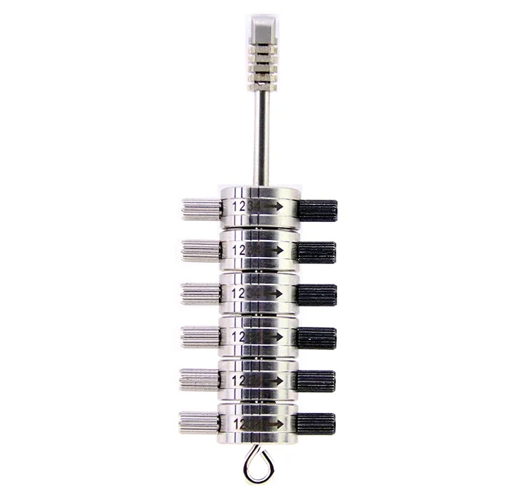 6-speed For d Car Centipede Tool with Box,Stainless Steel Adjustable Detachable Car Lockpick Tools