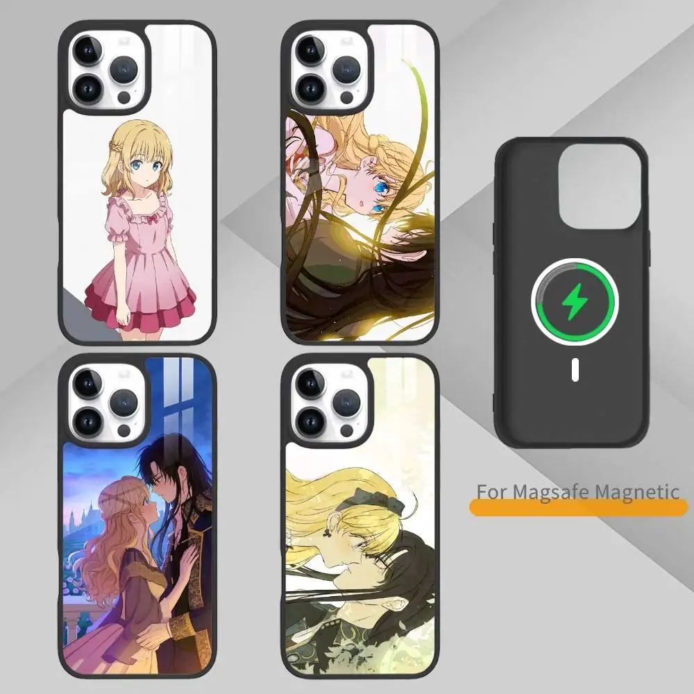 

Anime Athanasia Phone Case For iPhone 14,16,15,13,17,12,Plus,Pro,Max Magnetic For Magsafe Frosted Cover