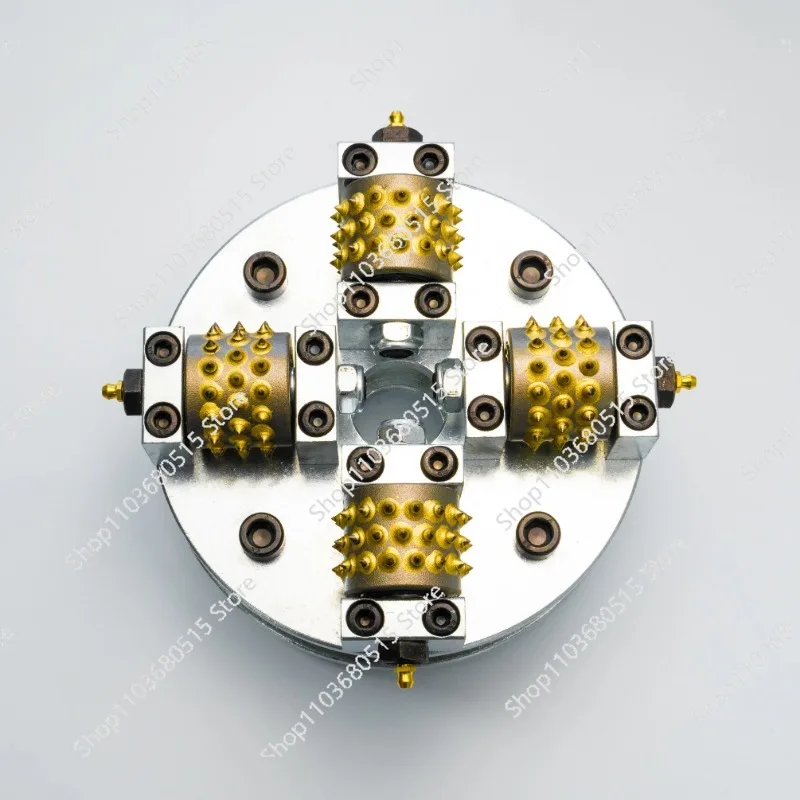 Efficiency Diamond Rotary Bush Hammer Grinding Wheel Chisel Hammer Head for Concrete Stone Railway Deck