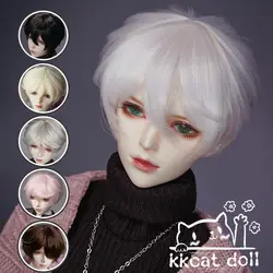 BJD doll wig suitable for 1/3 1/4 1/6 size fashion new handsome Japanese high temperature silk short hair universal male wig