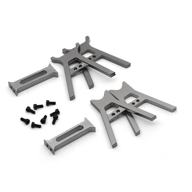 Durable Aluminum Alloy Work Stand For 1/18 1/24 RC Car TRX4M SCX24 FCX24 Repair Station