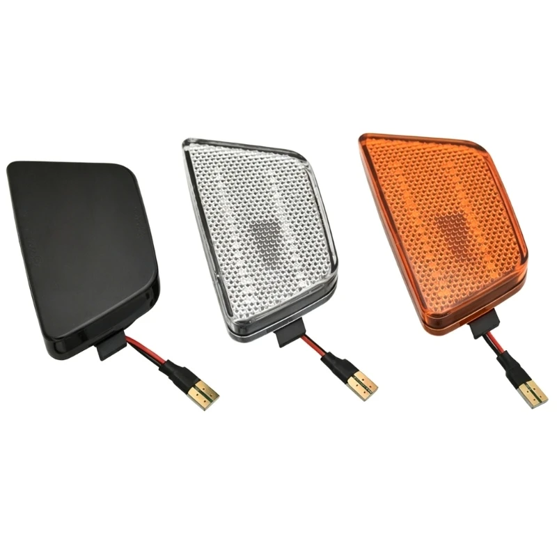 J0MA GM2550198 GM2551198 Exterior Lamp Pair for Sedan Repair, Flowing Turn Indication, Plastic Housing Build