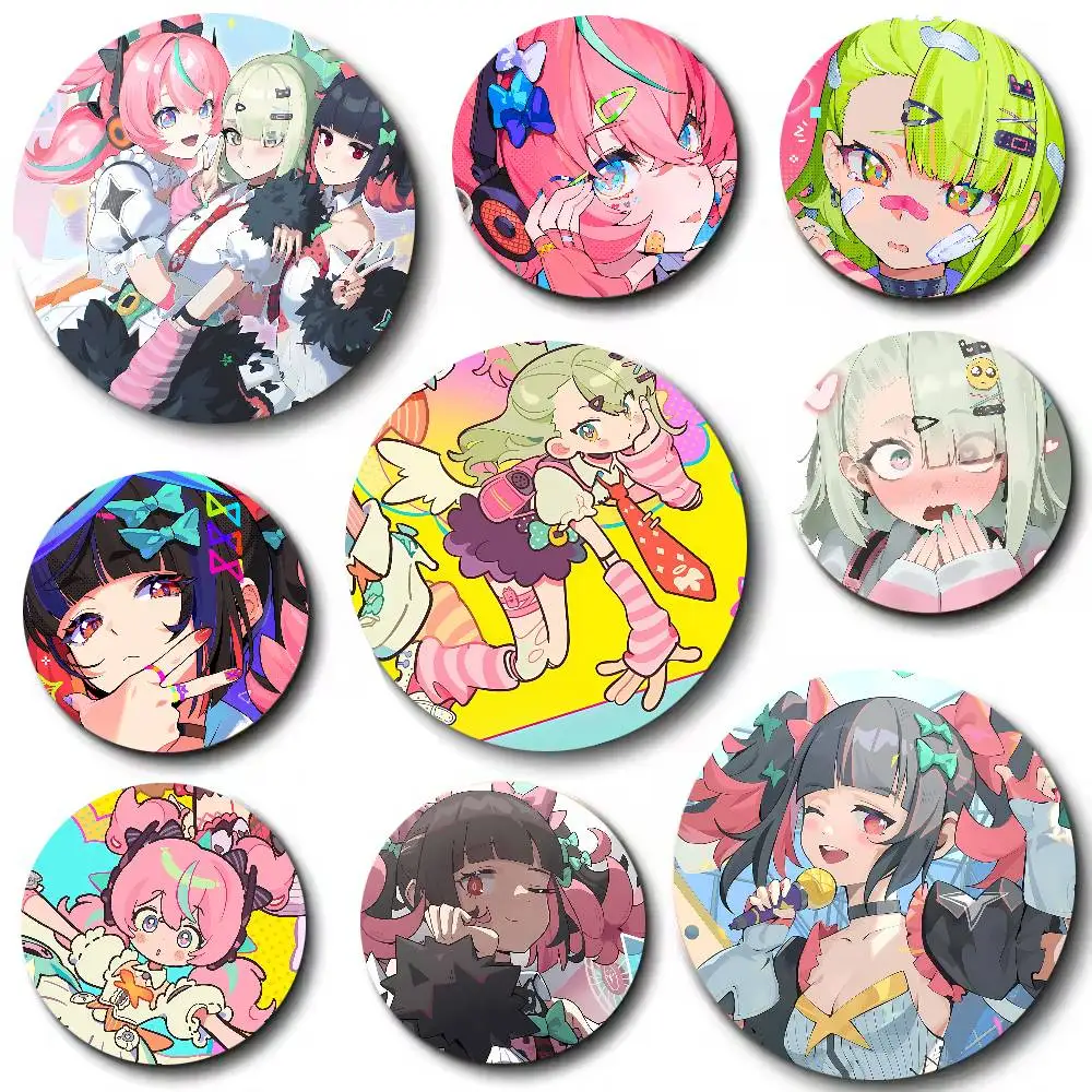 Pretty Kawaii Hot Gril Cute Angel Fashion Zenless Zone Z Badge Metal Brooch for Bag Clothes Hat Decor Cosplay Accessories Gifts