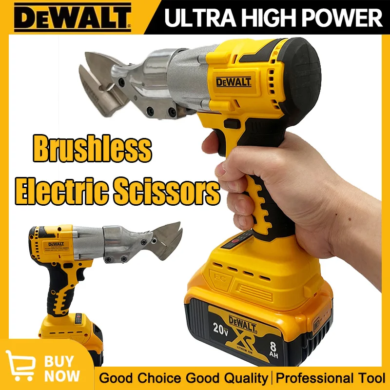 

Dewalt Brushless Electric Scissors 500W Cordless Iron Sheet Scissors Electric Metal Cutting Tools Fit 18V 20V Battery
