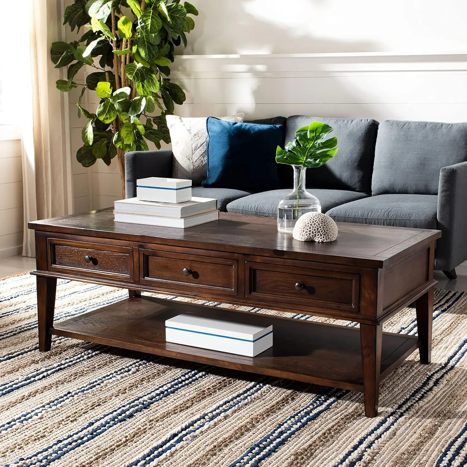 American Homes Collection Sepia Coffee Table