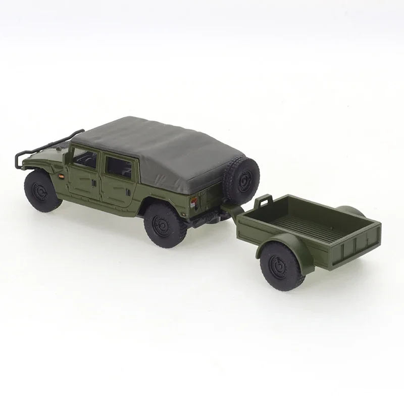 XCARTOYS 1:64 Dongfeng Mengshi Off Road Vehicle Trailer Military Alloy Car Model Small Scale Car Model Collection Gift