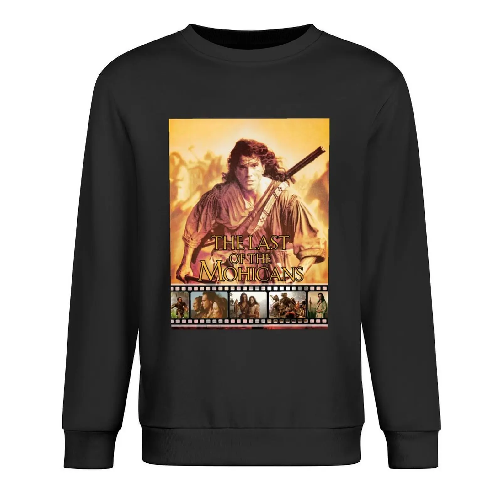 

The Last Of The Mohicans Retro Poster Pullover men wear korean autumn clothes men's sweat-shirt mens clothes sweatshirts