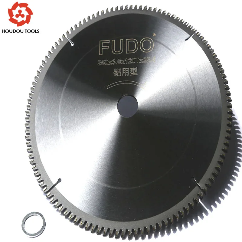 Ostrze tnące TCT Deco Quality TCG Teeth 230/250*25.4*100T/120T do cięcia metali NF, aluminium, miedzi - wyprzedaż. — zdjęcie 6