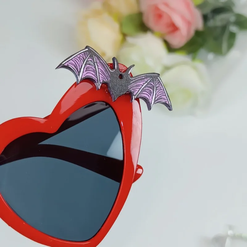 Bat occhiali da sole spettrale gotico decorazione di Halloween accessori per costumi cosplay happy Halloween eve party fall Goth regalo di compleanno