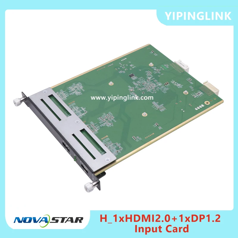 Novastar H_1xHDMI2.0+1xDP1.2 Input Card For H2 H5 H9 H15 Video Splicing Processor Support Fixed Rental Indoor Outdoor Screen