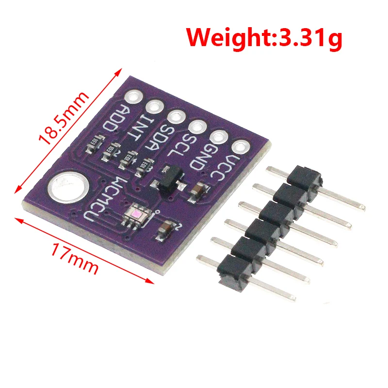 MCU-3001 OPT3001 Ambient Light sensor Single-chip illuminance meter for measuring light intensity like the human eye