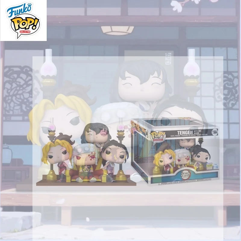 

New In Stock FUNKO POP Original Demon Slayer Blade Yuzhi Tianyuan Xumai Crane Limited Edition Can BeUsed To Collect HolidayGifts