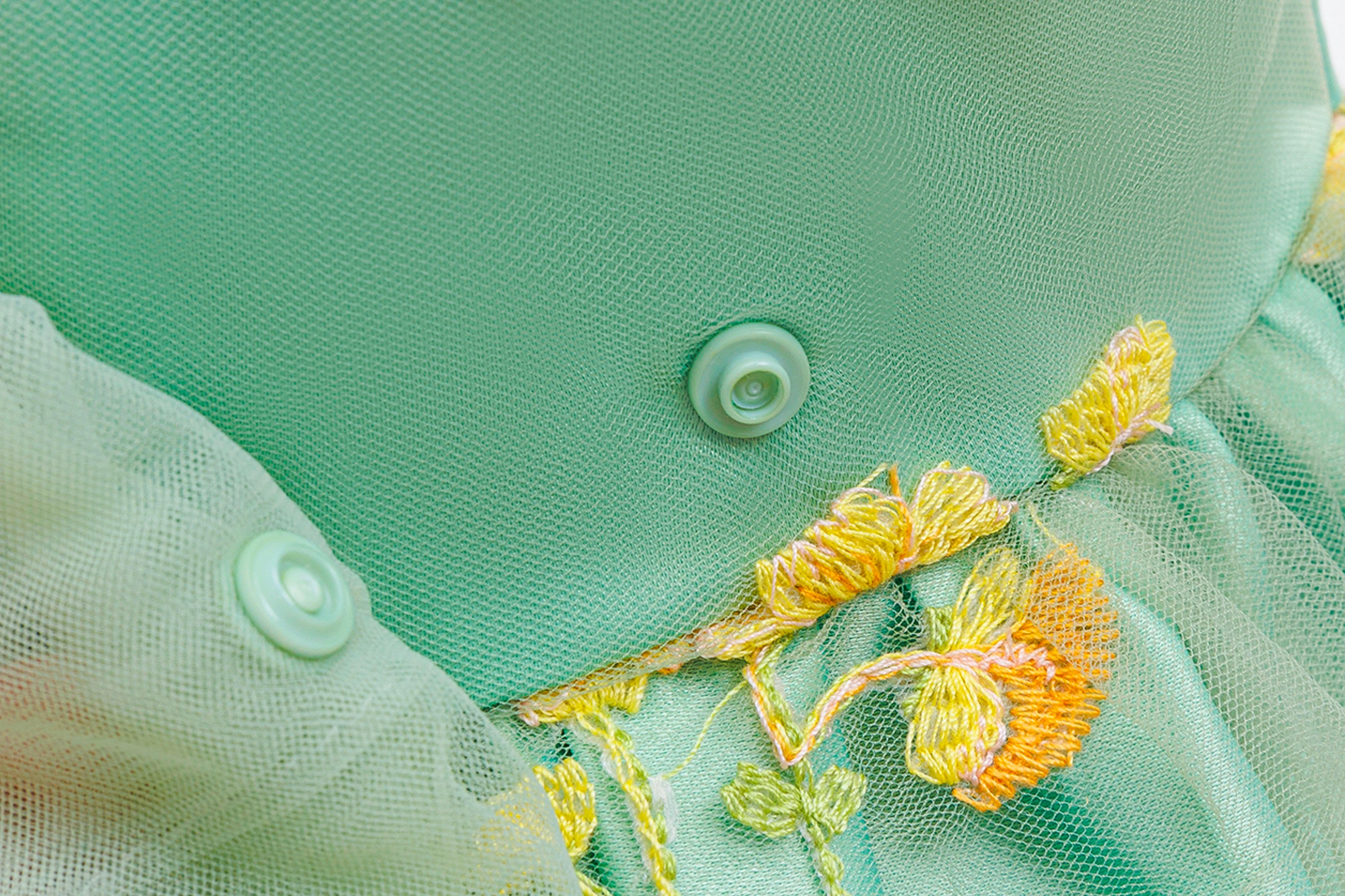 Babykleidung für Mädchen zum 1. Geburtstag, Partykleider, ärmelloses Mesh-Prinzessinnenkleid für Kleinkinder, Sommer-Hochzeitskleid, 3–24 Monate – Detail 26