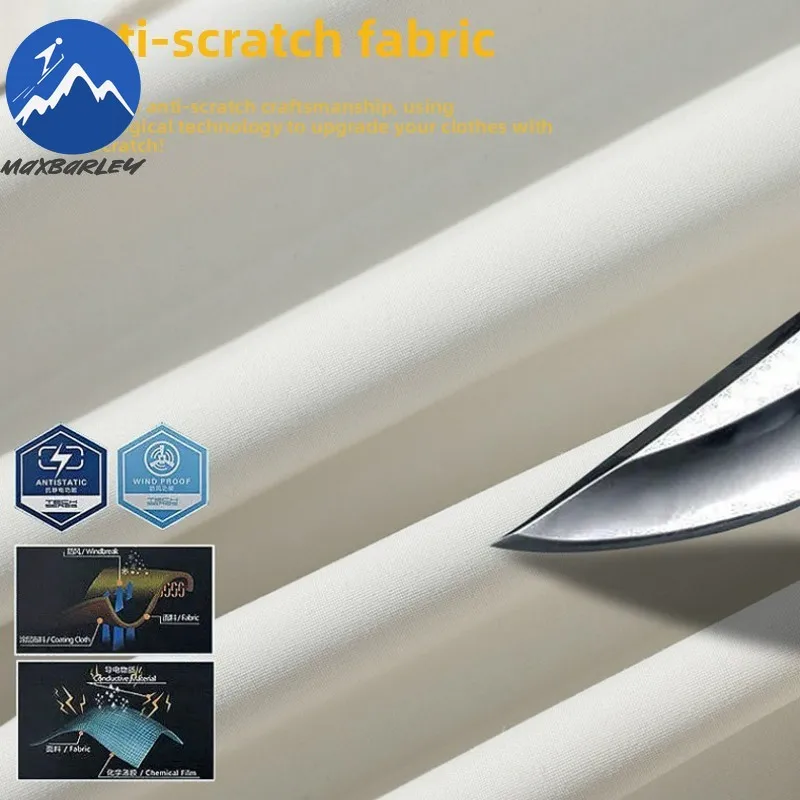 Maxbarley Camping Jacket Men 2025 Autumn New Brand Soft Shell Waterproof Tooling Windbreaker Hiking Hooded Windproof Work Coats