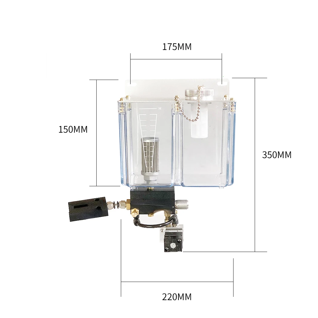 2 Liter Minimum Quantity Lubrication MQL System With Special Nozzle