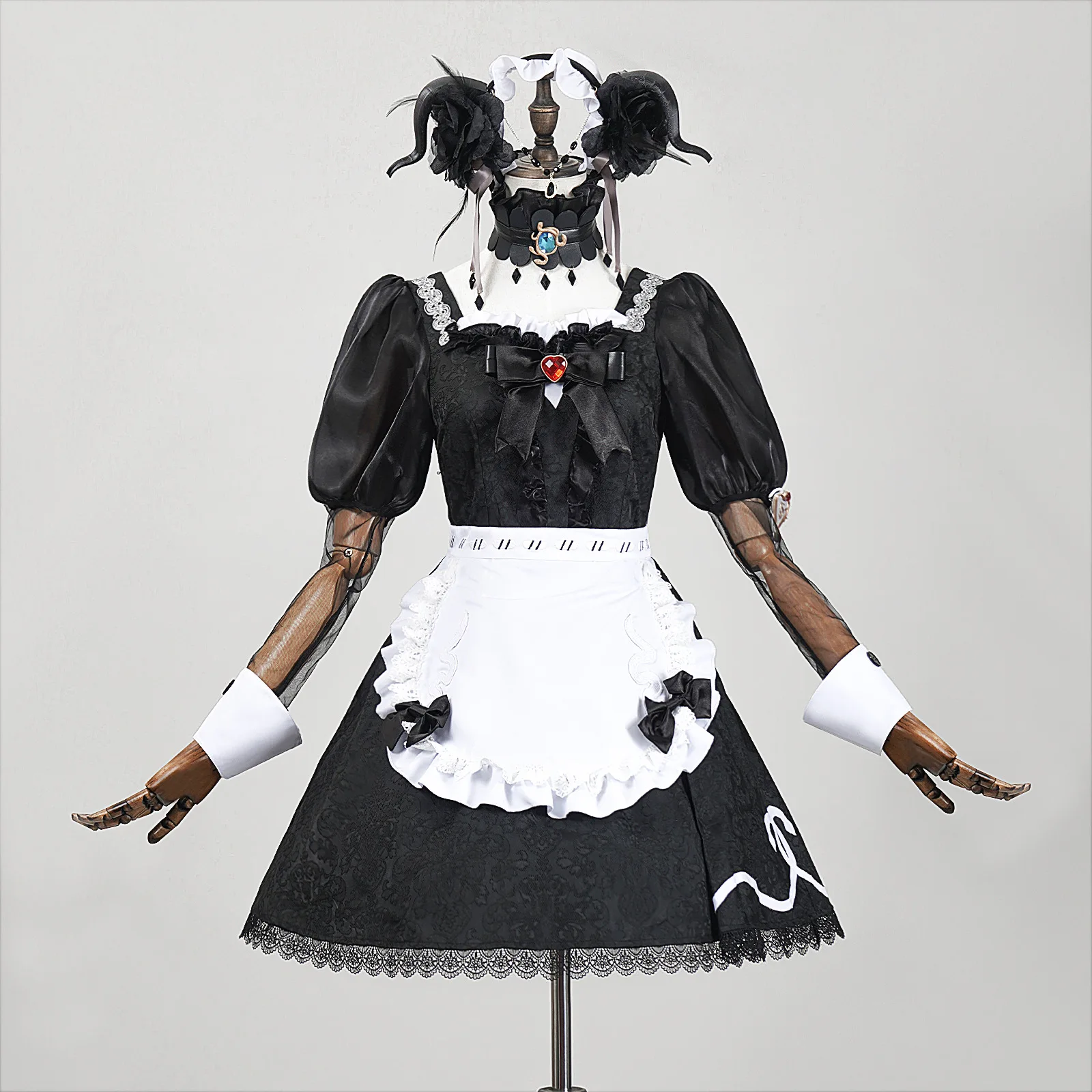 

The Fifth Person Truth Below Cosplay Costume Priestess With Crimson Hair Witch Cosplay Role Play Anime Costume