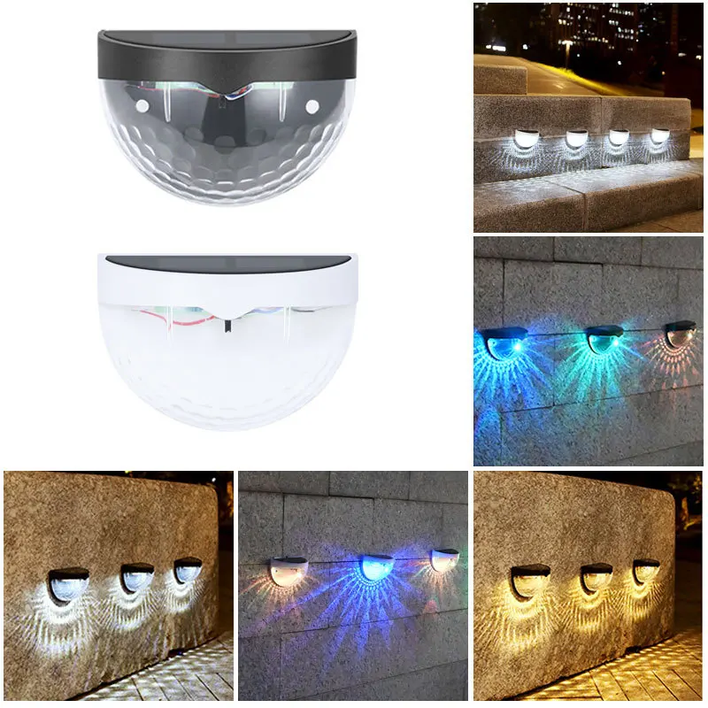 LED Solar Wall Lamp Outdoor Wall Lamp Courtyard Garden Layout Balcony Decoration Villa Outdoor Waterproof Landscape Lamp