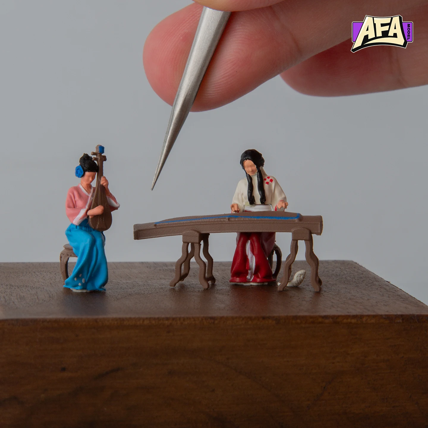 

1/64 Chinese style archaic charm Miniature Figures Minifigure Model Kit Model Props Creative Photography Display Collection